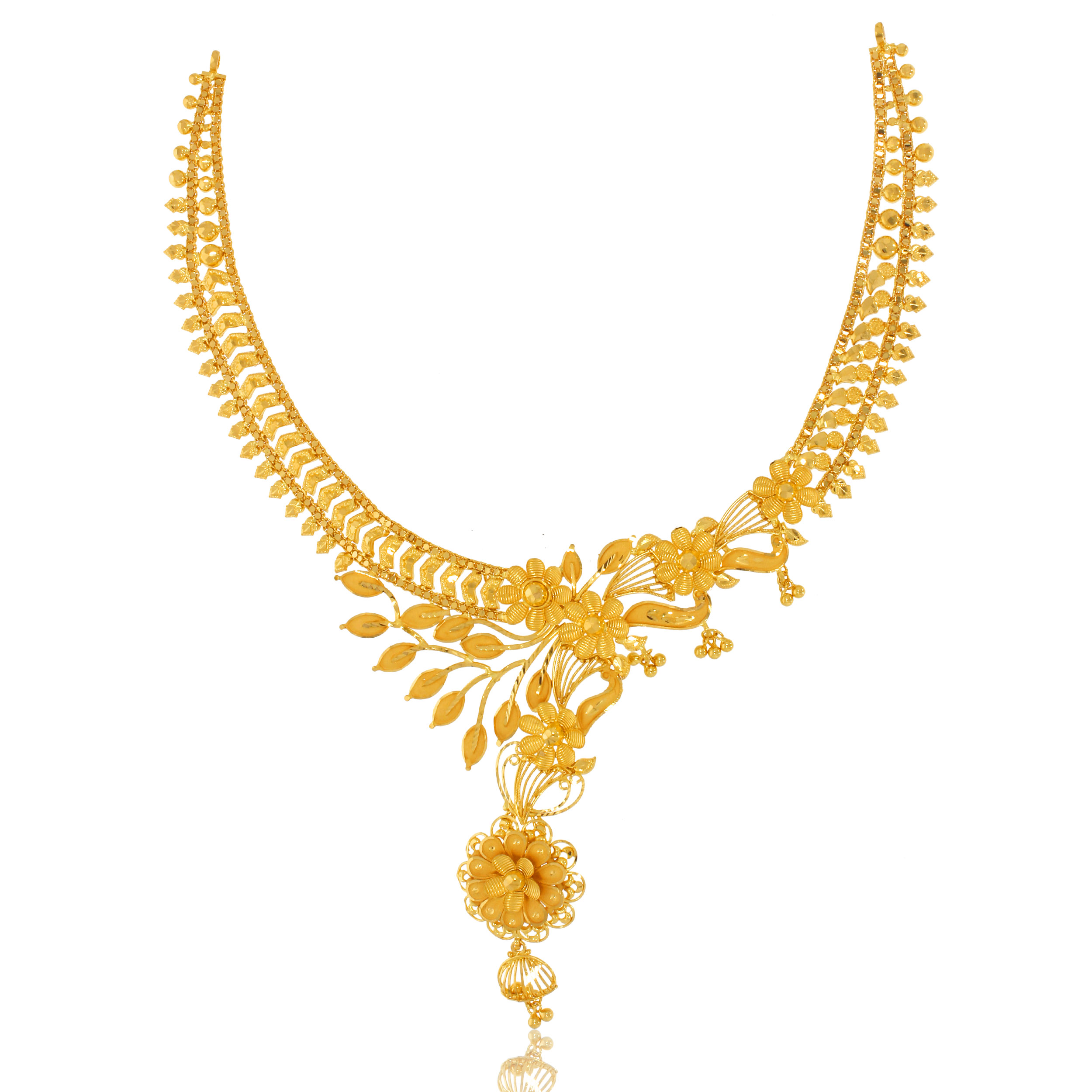 gold necklaces design in sri lanka